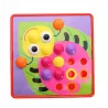 Układanka guzikowa Montessori – kreatywna mozaika edukacyjna