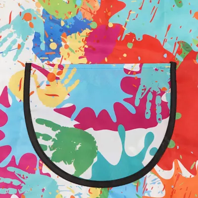 Fartuszek ochronny dla dzieci 1–3 lata – wodoodporny strój do malowania, gotowania i zabaw plastycznych