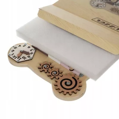 Tablica Manipulacyjna Miś – edukacyjna tablica sensoryczna Montessori dla dzieci | Rozwój motoryki zmysłów