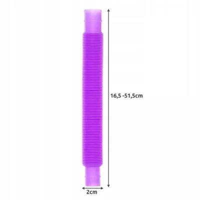 Zestaw tub i rurek sensorycznych POP XXL – zabawka edukacyjna rozwijająca motorykę, kreatywność i koncentrację