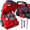 Warsztat Małego Mechanika – edukacyjny zestaw narzędzi i samochód do składania