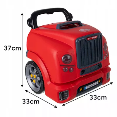 Warsztat Małego Mechanika – zestaw edukacyjny z samochodem, narzędziami i realistycznym silnikiem | Rozwój motoryki