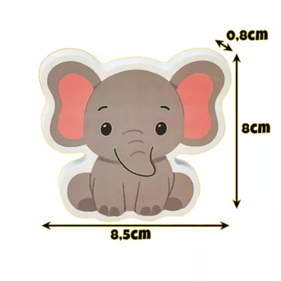 Piankowe zwierzątka do wanny – 12 kolorowych zwierzątek z organizerem | Zabawa edukacyjna, sensoryczna i higieniczna dla dzieci