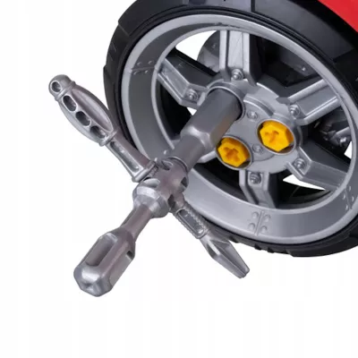 Warsztat Małego Mechanika – zestaw edukacyjny z samochodem, narzędziami i realistycznym silnikiem | Rozwój motoryki