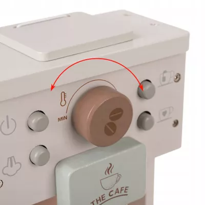 Drewniany Ekspres do Kawy dla Dzieci – zabawa w kawiarnię, rozwój motoryki i kreatywna edukacja