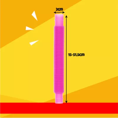 Rurki sensoryczne POP 10 szt. ✅ kreatywna zabawa, rozwój motoryki i relaks dla dzieci i dorosłych