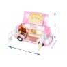 Kamper Lodziarnia ICE Cream Camper 2w1 dla Lalek – Mobilny Food Truck z Akcesoriami | Kreatywna Zabawa, Desery, Kawiarenka