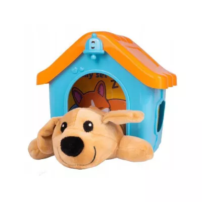 Zestaw Mały Weterynarz – piesek pluszowy, buda i akcesoria weterynaryjne