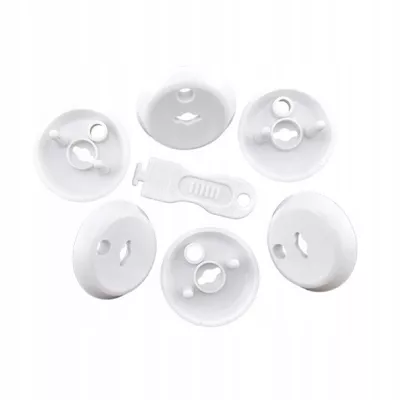 Zabezpieczenia Kontaktów dla Dzieci 15 szt. – Blokada Gniazdek z Kluczykiem, Bezpieczeństwo w Domu