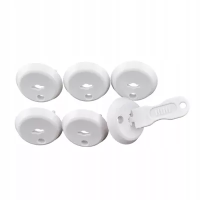 Zabezpieczenia Kontaktów dla Dzieci 15 szt. – Blokada Gniazdek z Kluczykiem, Bezpieczeństwo w Domu