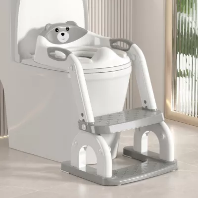 Nocnik i nakładka na sedes 2w1 dla dzieci składana antypoślizgowa regulacja