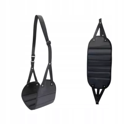 Ergonomiczny podnóżek podróżny samochodowy regulacja