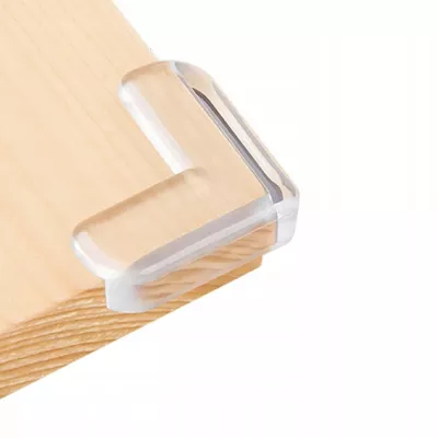 Przezroczyste zabezpieczenia narożników mebli 10 szt. ochrona dzieci