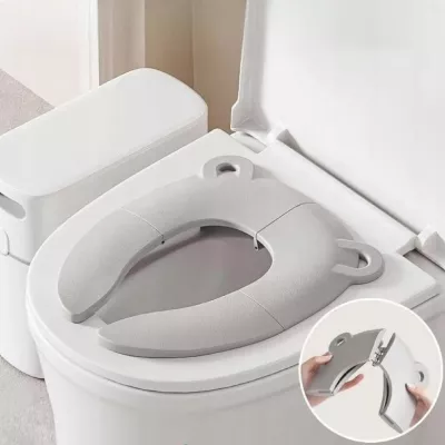 Składana nakładka podróżna turystyczna na sedes dla dzieci miś