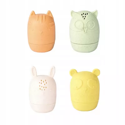 Silikonowe zabawki do kąpieli gryzaki odkręcane pryskające