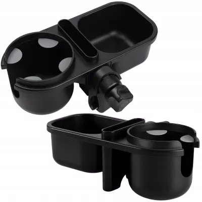 Uniwersalny uchwyt do wózka 3w1 na kubek telefon drobiazgi