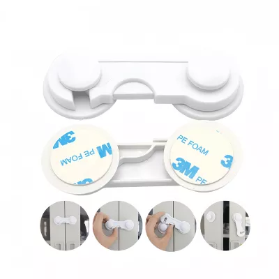 Blokady szafek i szuflad dla dzieci mocne zabezpieczenia 12 szt.