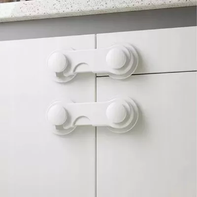 Blokady szafek i szuflad dla dzieci mocne zabezpieczenia 12 szt.