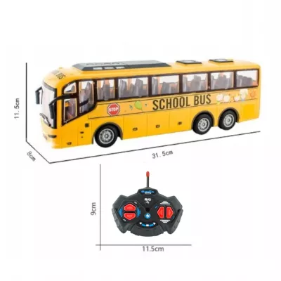 Zdalnie sterowany autobus szkolny dla dzieci