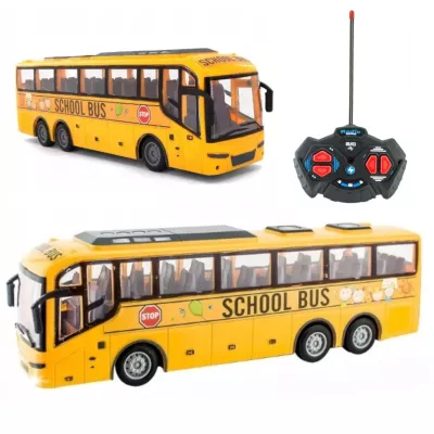 Zdalnie sterowany autobus szkolny dla dzieci