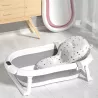 Składana wanienka z termometrem bezpieczna kąpiel + poduszka do kapieli