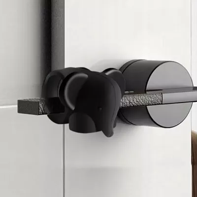Silikonowa osłona na klamkę - anty uderzeniowy ochraniacz drzwi słonik