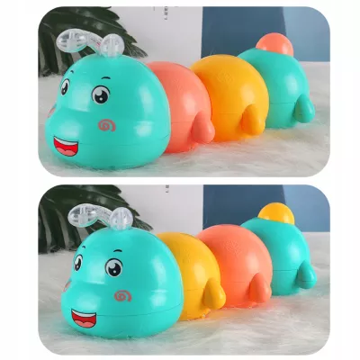 Interaktywna Gąsienica do Raczkowania dla dzieci światła dźwięk melodia