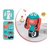 Klocki magnetyczne dla dzieci roboty 21 elementów kosmiczna zabawa