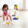 Duży Zestaw do Sprzątania dla Dzieci Odkurzacz Elektroniczny Akcesoria Mop