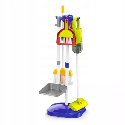 Duży Zestaw do Sprzątania dla Dzieci Odkurzacz Elektroniczny Akcesoria Mop