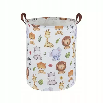 Kosz organizer na zabawki 40x50 cm dla dzieci do pokoju dziecięcego