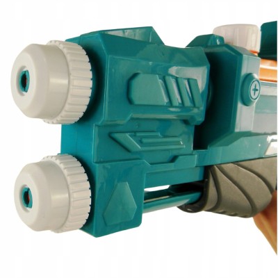 Duży Pistolet na Wodę z Podwójną Lufą 58 cm - Karabin Sikawka z Pompką Duży Pistolet na Wodę z Podwójną Lufą 58 cm - Karabin Sikawka z Pompką