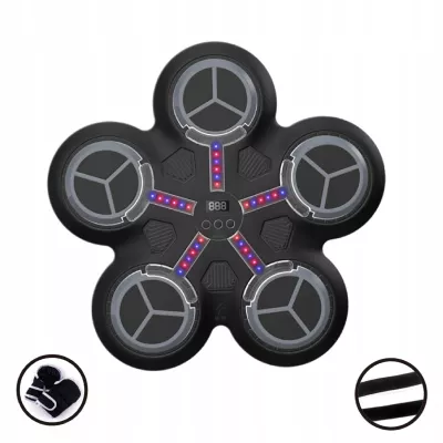 Tarcza Muzyczny Cel Bokserski LED | Trening Refleksu Music Boxing