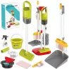 Zestaw do Sprzątania Elektroniczny Odkurzacz Mop Wiaderko Akcesoria Stojak