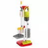 Zestaw do Sprzątania Elektroniczny Odkurzacz Mop Wiaderko Akcesoria Stojak