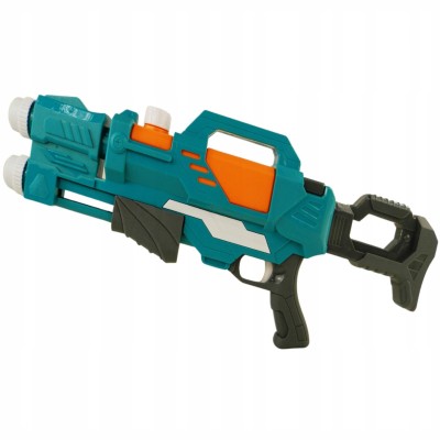 Duży Pistolet na Wodę z Podwójną Lufą 58 cm - Karabin Sikawka z Pompką Duży Pistolet na Wodę z Podwójną Lufą 58 cm - Karabin Sikawka z Pompką