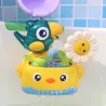 Zabawka wodna do kąpieli dla niemowląt prysznic ptaszek z przyssawkami