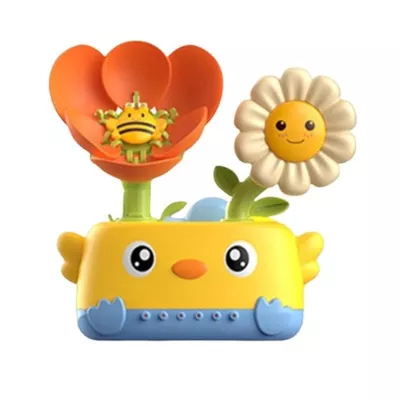 Zabawka wodna do kąpieli dla niemowląt prysznic kwiatek z przyssawkami