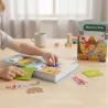 Układanka magnetyczna Montessori dinozaury puzzle magnetyczne dla dzieci