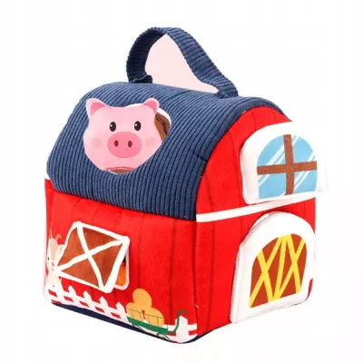 Zestaw Montessori 7w1 Farma Sensoryczna Domek 6-12 m+ dla dzieci