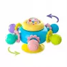 Zestaw grzechotek z przyssawką spinnery sensoryczne dla niemowląt