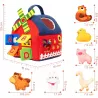 Zestaw Montessori 7w1 Farma Sensoryczna Domek Wiatrak 6-12 m+ dla dzieci