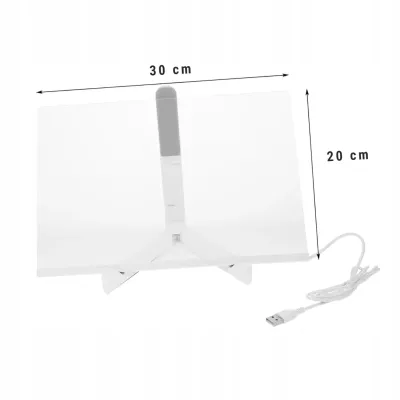 Tablica Led Podświetlana do rysowania dla dzieci pisaki kreatywna