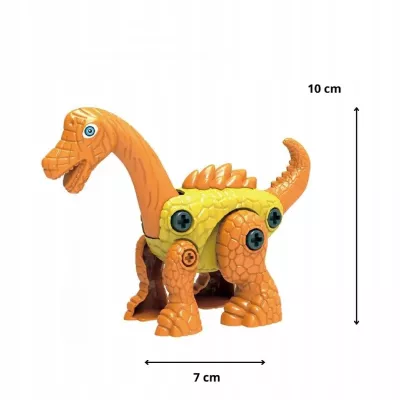 Dinozaur do skręcania dla dzieci - kreatywna zabawka konstrukcyjna DIY Yell