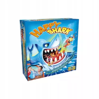 Gra łowienie rybek rekin wędka zręcznościowa dla dzieci 3+