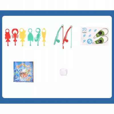 Gra łowienie rybek rekin wędka zręcznościowa dla dzieci 3+