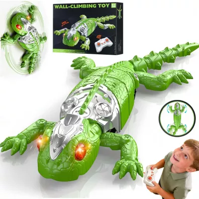 Jaszczurka RC na ścianę 360° zdalnie sterowana USB chodzi po ścianach