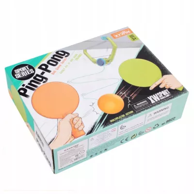 Ping Pong Podwieszany dla Dzieci i Dorosłych + 6 Piłek 2 Rakietki gra