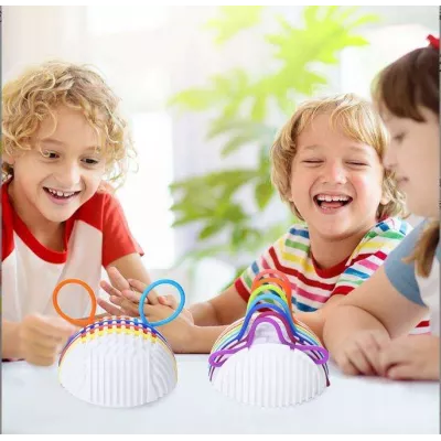 Kolorowa przeplatanka antystresowa plus 16 linek