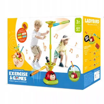 Gra Zręcznościowa 3w1 Dla Dzieci Rakiety Ringo Skakanka Biedronka